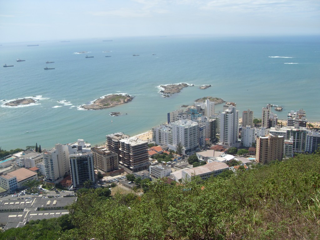Vila Velha vista pelo Morro do Moreno